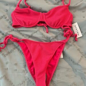 PacSun Pink Bikini Set